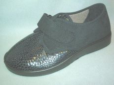 Strech Schuh Zürich schwarz